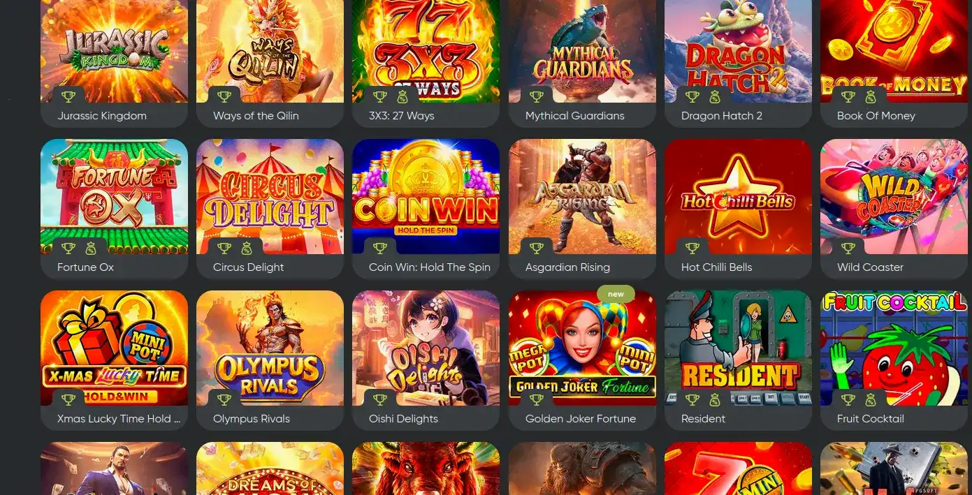 Казино Dbbet главная страница на ПК с джекпотом